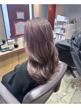 イロ(iro) ダブルカラー《ラベンダーグレージュ》