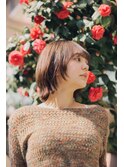 顔まわりレイヤーで春っぽ小顔ヘア♪