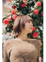 ヘアデザイン プティパ(Hair Design petit-pas)&nbsp;顔まわりレイヤーで春っぽ小顔ヘア♪