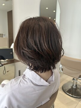 ビオラバイフーガ 綱島(Viola by FUGA) シースルーバングショコラメルティーカラー20代30代40代◎美髪