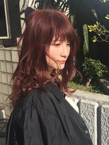 シックス バイ インク 渋谷(SIX by INK.)&nbsp;ダークブルー/デジタルパーマ/ワンホンレイヤー[渋谷]