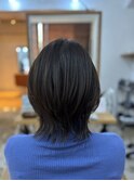 くびれボブ×ダークグレージュ/レイヤーボブ/30代40代50代/横浜