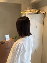 ペブル(pebble) ボブ/外ハネボブ/透明感/艶髪/髪質改善/明石/大久保