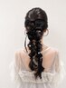【結婚式・二次会・ライブ・推し活】パーティーヘアセット