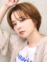 ミリ 奈良店(mm)&nbsp;シースルーバング大人ショートヘア