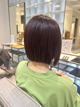 カルゥグラッシー(KALOU glassi) ボブ*ボルドー〈荒みずほ〉