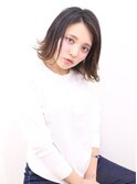 Coast.外ハネボブ×ハイライト×ミルクティーベージュ★
