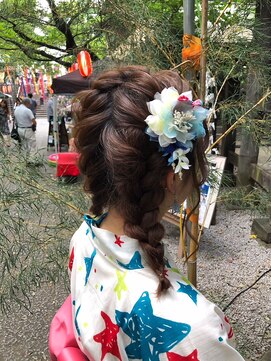ルーナ ヘアラウンジ(Luuna hair lounge) お祭りアレンジ