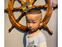 バーバー スタジオ ラフテル(Barber Studio RAFTEL)の雰囲気（ずーっと【全学生、幼児平日割引】キッズカットもお任せあれ！）