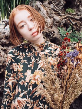 アクト(ACT) ミニボブ× シアーオレンジ 【ACT表参道】