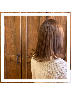 ルパラディ(leparadis) 【外ハネ×クリアブラウン】