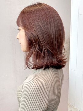 アイティー バイ アルバム 中野店(IT by ALBUM) プチレイヤー_スリークボブ厚めバングローライト_ba285453