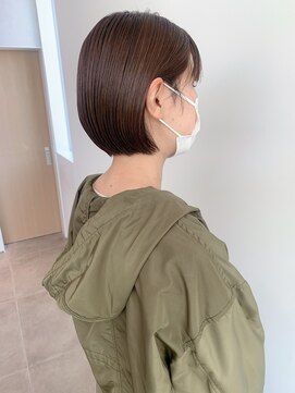 トップヘアーヒルズ 安城(TOP HAIR HILLS) 大人気ミニボブ!/ニュアンスカラー/アースカラー