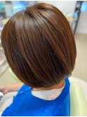 大人女性の★脱白髪染めハイライト
