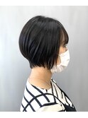 セットも簡単ショートボブ【りり】