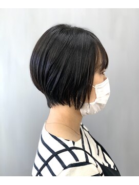 トップヘアー 中庄店(TOP HAIR fuapua) セットも簡単ショートボブ【りり】