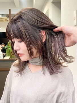 ノラ ウメダ(NORA UMEDA) 【NORA UMEDA 高木】ミルクティーハイライト&ウルフレイヤー