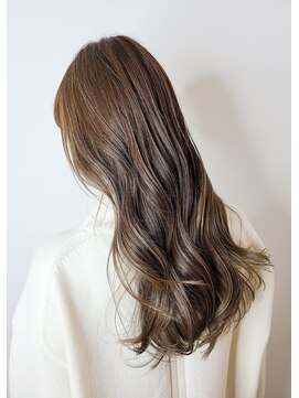 ジーナ セントラル銀座(Zina) 大人かわいいコテ巻き＊20代30代＊ベビーバング10 ZinaCENTRAL