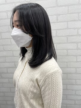 ナム(NAMU) エギョモリ内巻きレイヤーミディアム