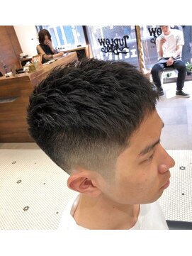 バーバーブロス 吉祥寺店(BARBER BROS) 【LUDLOW BROS.】Tamiya アイロンパーマ フェードカット