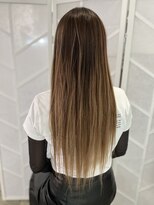 ツムグ 代官山 中目黒(TUMUGU)&nbsp;30代40代50代脱白髪染めハイライトデザインカラーシアーベージュ