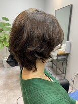 コンヤ(CON YA)&nbsp;ナチュラルパーマショートボブ