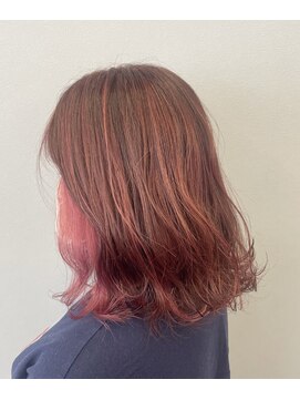 ルイス 喜連瓜破(Luis) ピンクインナー＋ハイライト