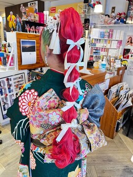 ヘア メイク ココ(hair make coco) 玉ねぎポニー★スーパーロング♪