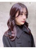 ★小顔黒髪クラゲヘアーオリーブグレーココアベージュ髪質改善★