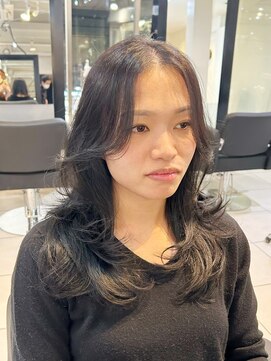 アクアオモテサンドウ(ACQUA omotesando) ＊ロングウルフカット！ウルフロングレイヤーカットハイレイヤー