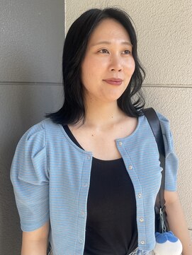 ヘアーアイストゥーレ(HAIR ICI TRE) 顔周りカット くびれヘア 担当渡辺聖