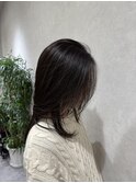 縮毛矯正でまとまる艶髪