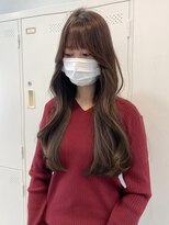 ミニヨン バイ ハピネス 高の原店(mignon by Happiness) 髪質改善/縮毛矯正/ベージュカラー/オリーブベージュ