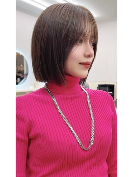 サンド 鹿児島中央(sand) ボブ/韓国ボブ/タッセルボブ/イメチェン/似合わせカット]