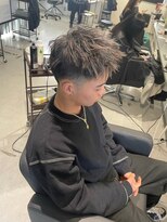 メンズサロン キング 梅田店(Men’s salon K!ng)&nbsp;波巻きツイストスパイラルパーマ/フェザーパーマ/眉毛/メンズ