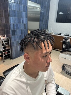 モゲ(MOGE) 地毛ショートドレッド