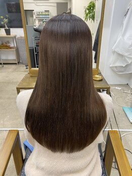 フォーティーファイブ(Forty-five)の写真/【入谷駅】経験豊富なスタッフによる髪質改善☆諦めていたクセ毛やうねりも扱いやすい美ツヤストレートに◎