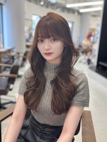 ハピネス 梅田茶屋町店(HAPPINESS) 韓国ヘア/レイヤー/顔周りカット/ブリーチなしベージュ/髪質改善