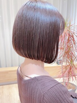 セイドット リー(Say. Ree) Say.ショートボブミニボブボブアッシュブラックグレージュカラー