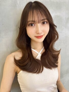 ロンド アンブル 四条烏丸(Lond ambre) 韓国/ミディアムレイヤー/ブラウン/シースルー