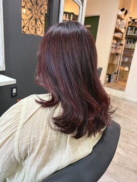 フリーダム マティーニ 姫路駅前店(freedom martini) ブリーチなし　ピンクカラー