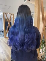 オアシス(oasis)&nbsp;【oasisマミ】派手髪デザイングラデーションカラー/ケアブリーチ