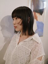 ピュー(Piu-)&nbsp;【顔まわりカット/阿部達哉】外ハネボブ/姫カット