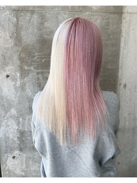 ガルボ ヘアー(garbo hair) 艶髪　デザインカラー　ペールカラー