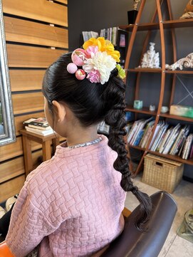 ヘアースタジオ ノラ(Hair studio NORA) アレンジポニーテール