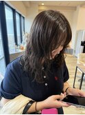 ツヤ感ニュアンスパーマ