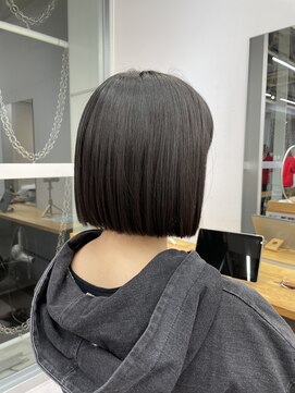 サンド 銀座(sand) 短めぱつっとボブ◎