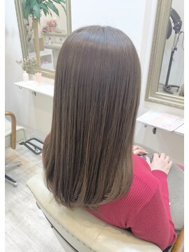 ミミ(MIMI) プレミアム髪質改善トリートメント×モノトーンベージュ♪