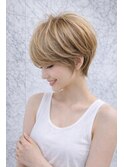 20代30代40代髪質改善ハイライトお手入れ簡単ショート