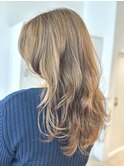 20代30代40代 ミルクティーブロンドベージュ/レイヤーカット